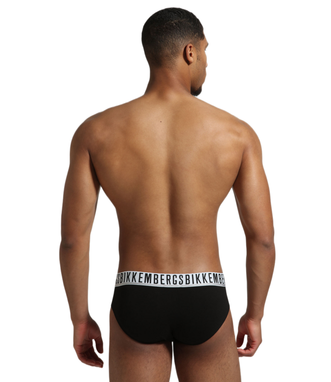 Bikkembergs 3-Pack Classic Briefs White/Black/Marine
