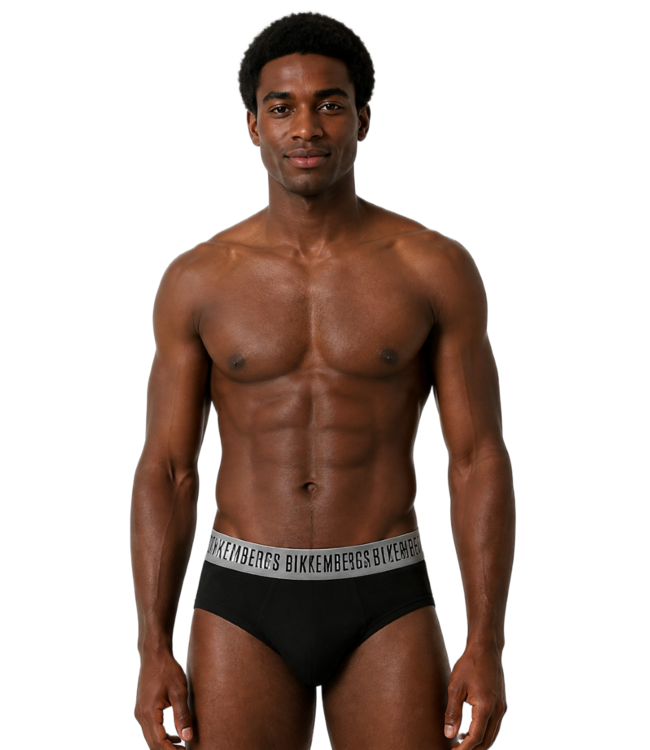 Bikkembergs 3-Pack Briefs White/Black/Marine