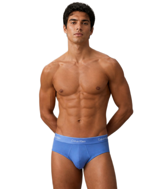 Calvin Klein 3-Pack Briefs Black/Glacier/Blue bell