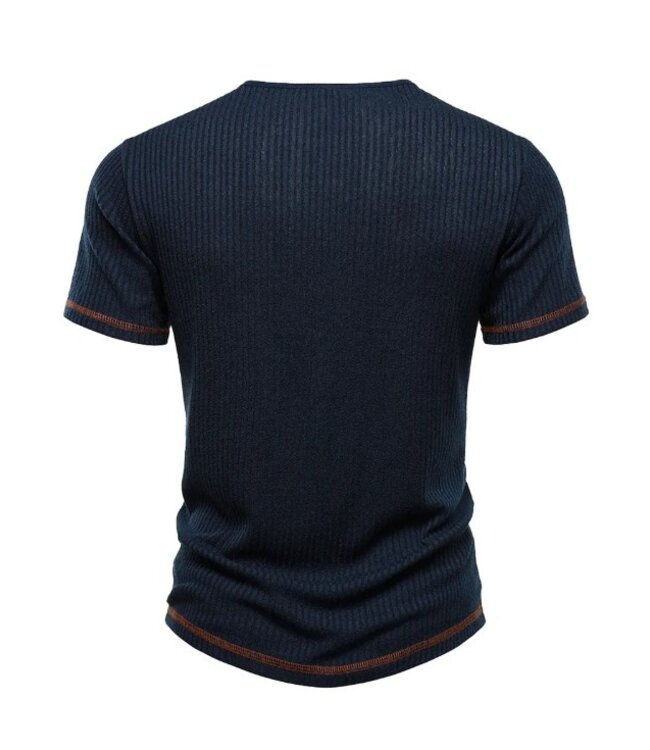 Henley Shirt Black