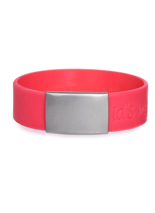 Id's me SportID Maxi Rood SOS armband