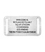 Id's me Id's me plaatje CaniID Maxi - zilver