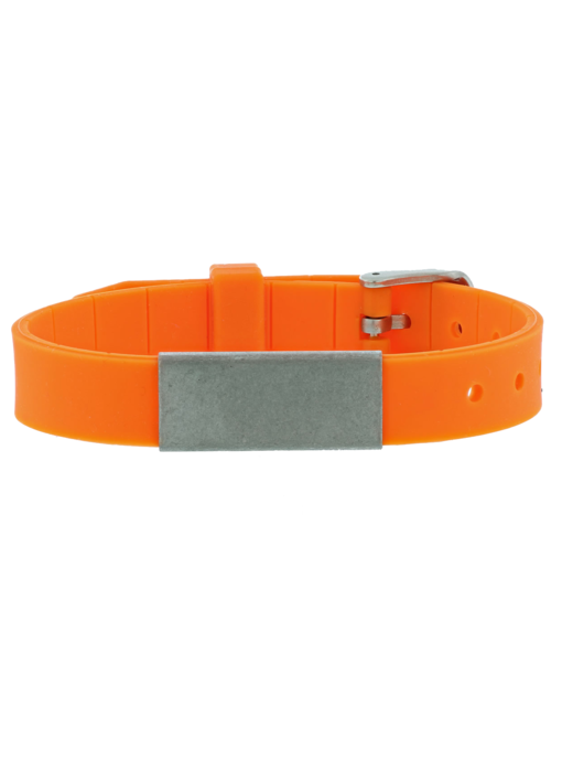 Id's me HealthID Mini Oranje SOS Armband