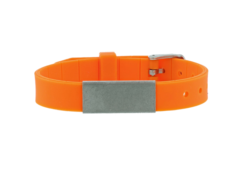 Id's me HealthID Mini Oranje SOS Armband