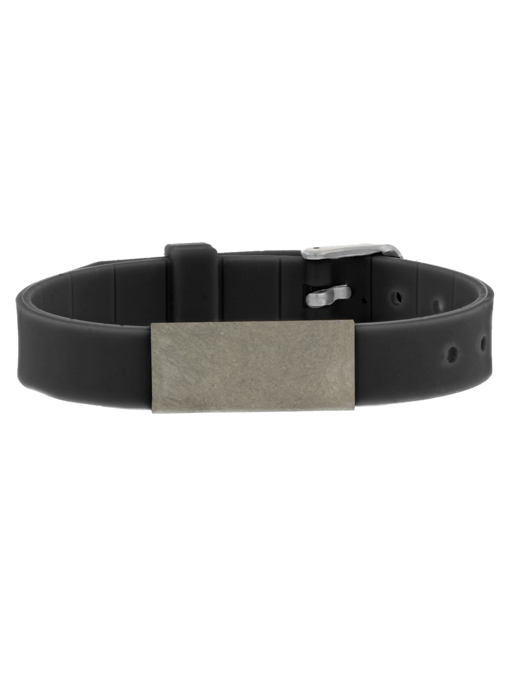 Id's me HealthID Mini Zwart SOS Armband