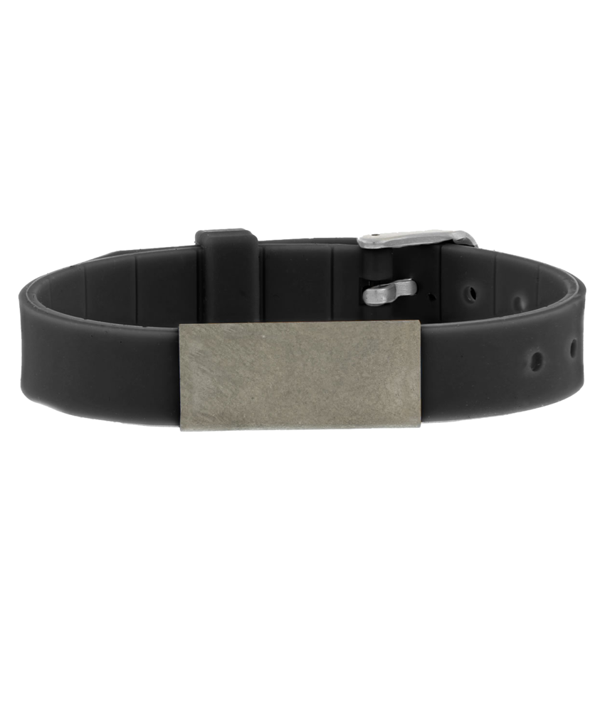 Id's me HealthID Mini Zwart SOS Armband