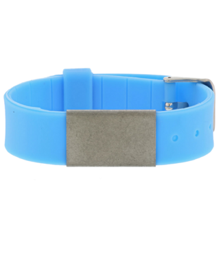 Id's me HealthID Maxi Blauw SOS Armband