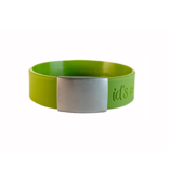 Id's me SportID Maxi Legergroen SOS armband