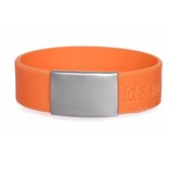 Id's me SportID Maxi Oranje SOS armband