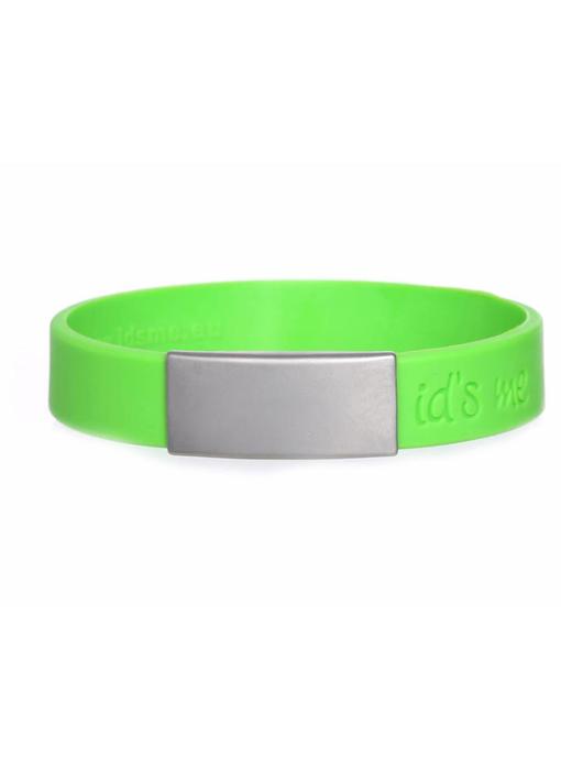 Id's me SportID Mini Groen SOS armband