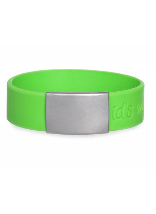 Id's me SportID Maxi Groen SOS armband