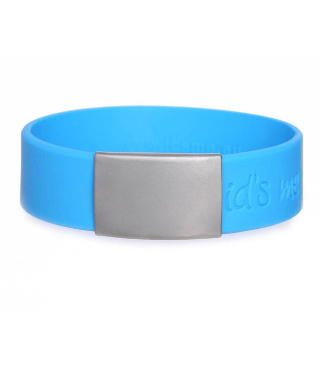 Id's me SportID Maxi Blauw SOS armband