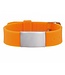 Id's me HealthID Maxi Oranje SOS Armband