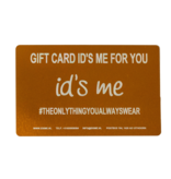Id's me Gift Card Id's Me for You