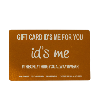 Id's me Gift Card