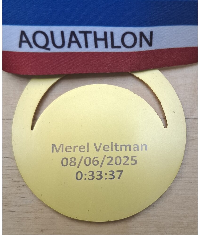 Id's me Medaille Graveren - TRIATHLON