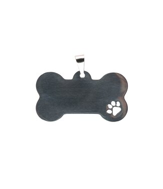 Id's me CanID Maxi hondenkluif zilver