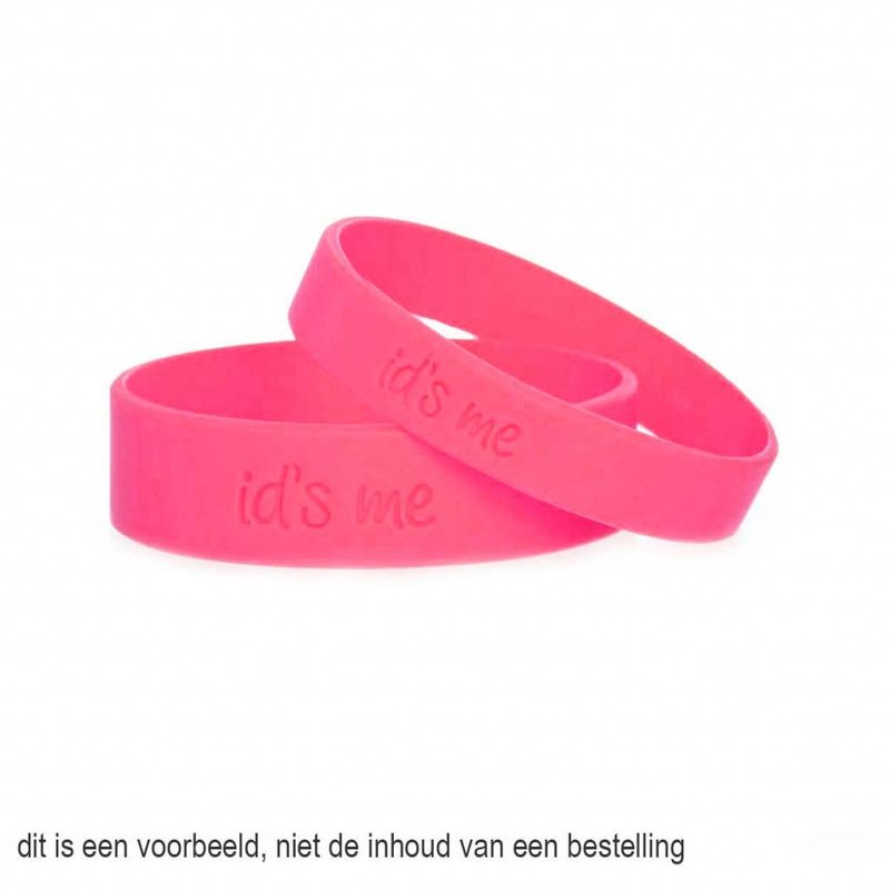 Id's me Extra Bandjes Mini Roze