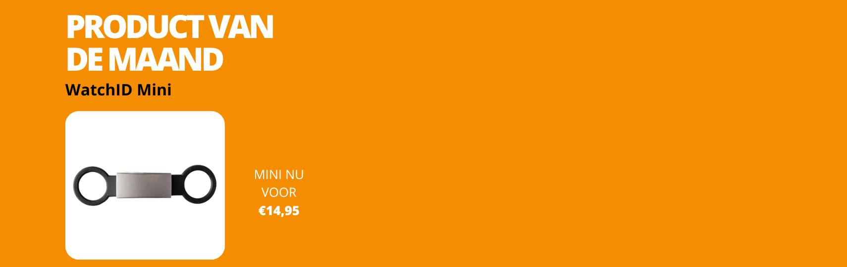 Wil je geen extra armbandje dragen, maar voel je je toch veiliger met al je persoonlijke en/of medische gegevens bij de hand?Dan is dit de ideale oplossing !