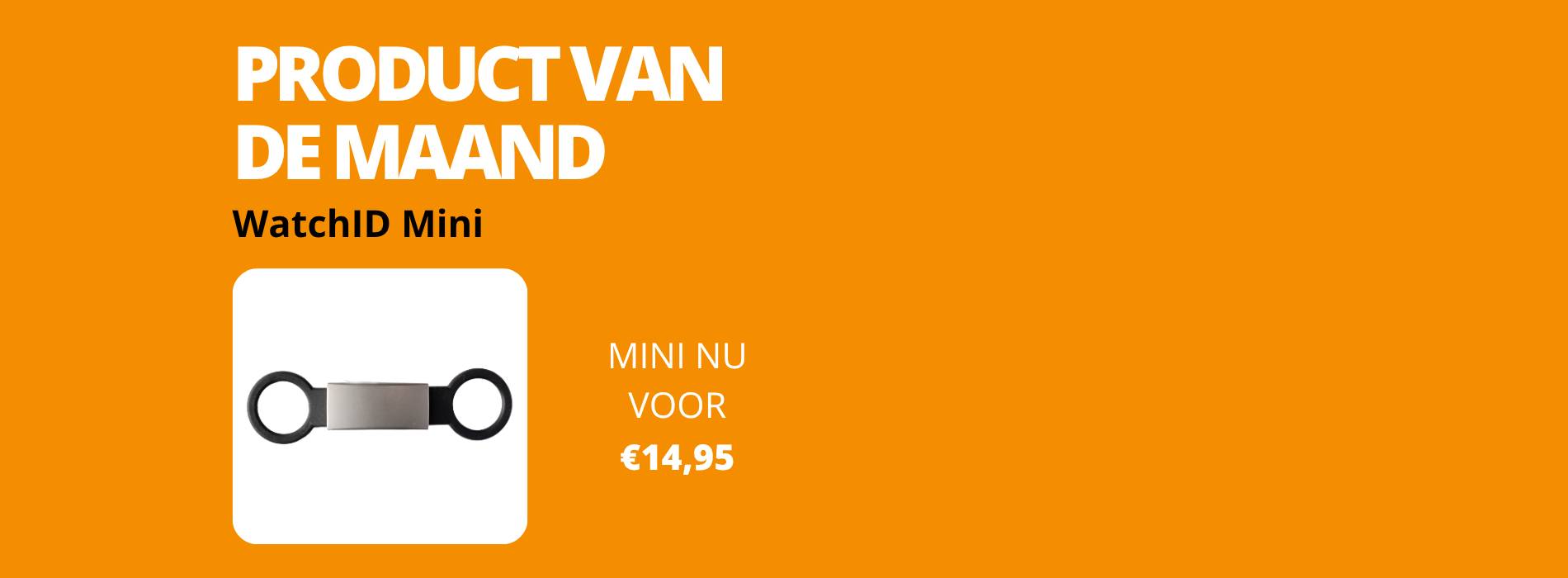 Wil je geen extra armbandje dragen, maar voel je je toch veiliger met al je persoonlijke en/of medische gegevens bij de hand?Dan is dit de ideale oplossing !