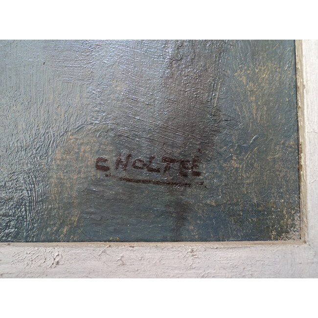 Noltee Cor (1903-1967) - Olieverf - Zelfportret