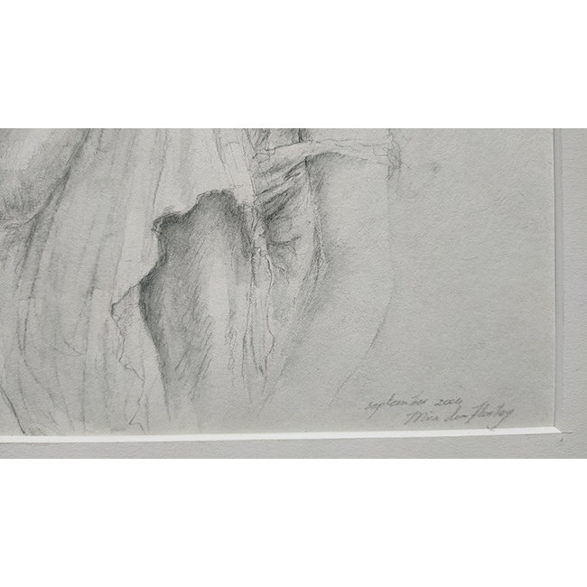 Hartog Mira den (1977) - Tekening - dromende vrouw