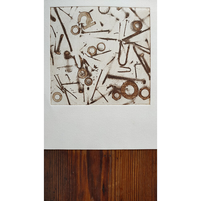 Buizer Krijn - Ets - bouten en moeren - 0117