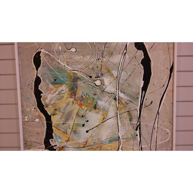 Jong Wil de - Alias Le Jeune 1945-2022 Schilderij - Acrylverf - friends - Murano