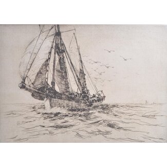 Briscoe Arthur 1873-1943 Ets - Trawler