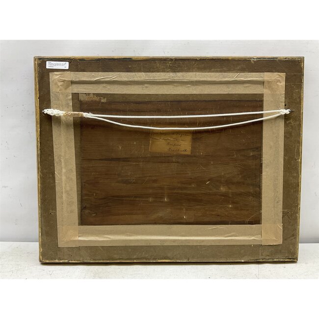 Carter Henry Barlow 1804-1868 - Aquarel -  Kust- zeegezicht