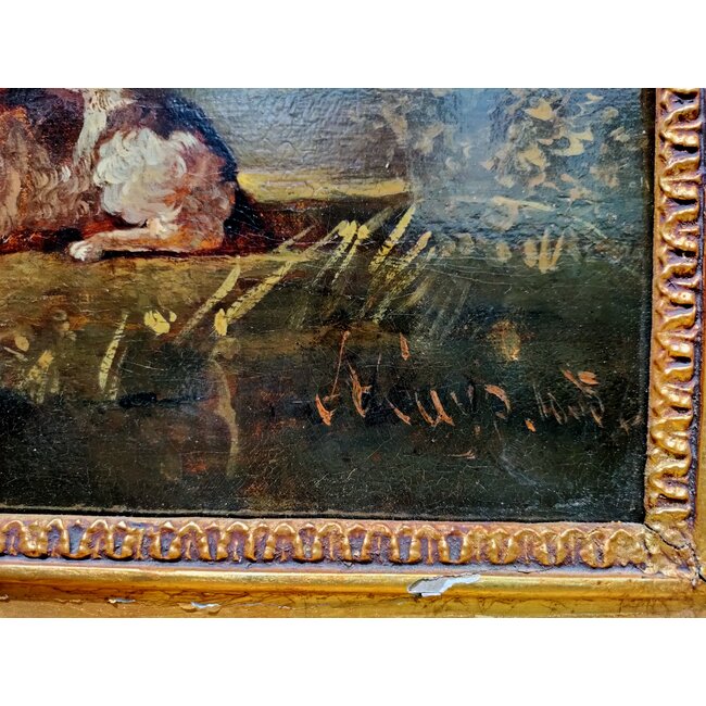 Cuyp Aelbert - Navolger - Rivierenlandschap met ruiter en visser