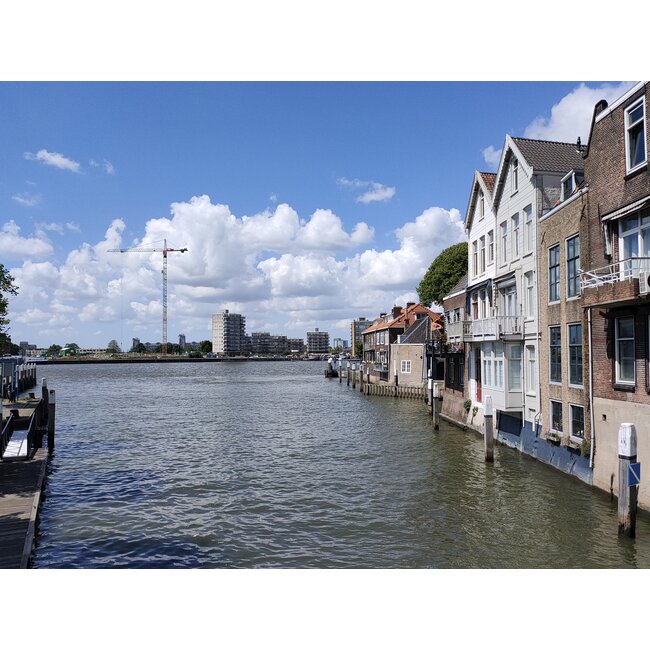 Herremans Lieven 1858-1907 - Olieverf - Leuvehaven - Dordrecht