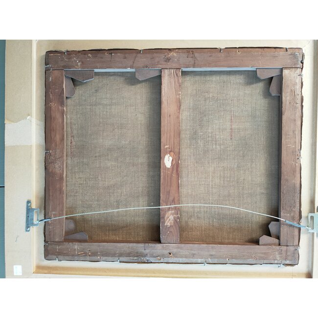 Herremans Lieven 1858-1907 - Olieverf - Leuvehaven - Dordrecht