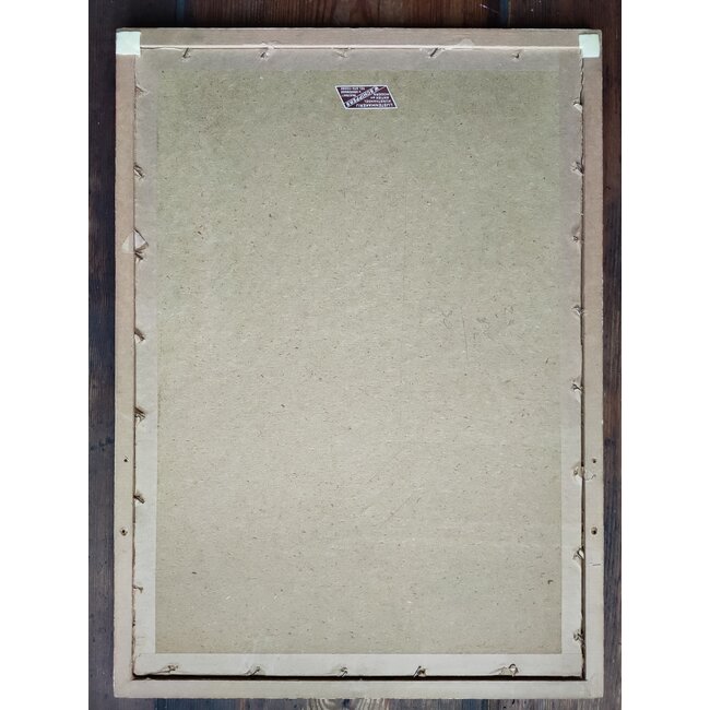 Hollestelle Jacob Huijbrecht 1858-1920 - Tekening - Oorlogsbodem in een zeeslag