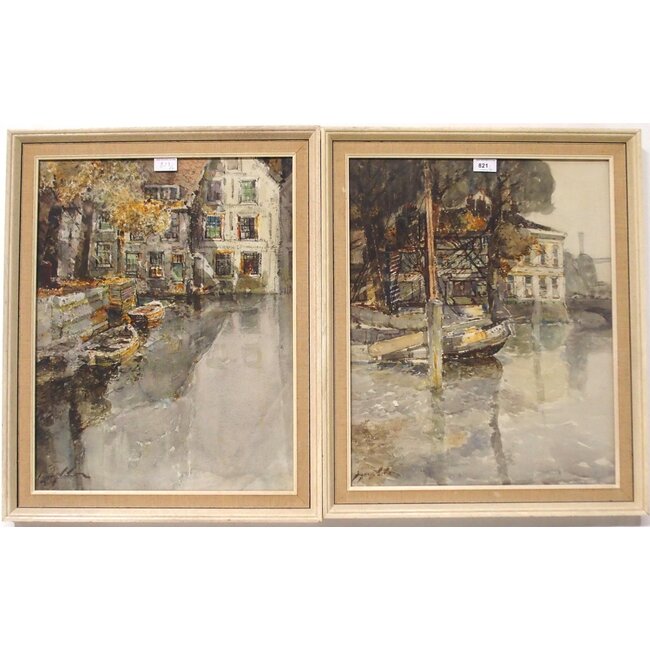 Horton Georges Edward 1879-1950 - Gemengde techniek - Rotterdam