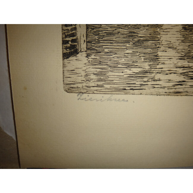 Jansen Marinus 1885-1957 - Ets - Zierikzee