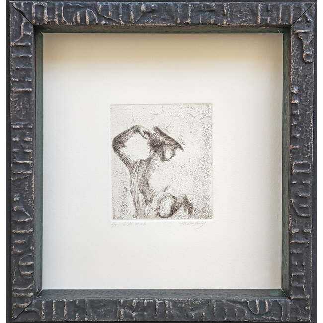 Hartog Mira den (1977) - Ets - dame met hoed