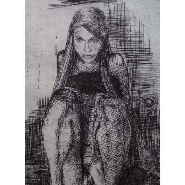 Leonardi Manuel - 1961 - Frans - Ets - naakt - Jeudi soir dim up