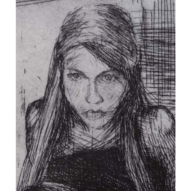 Leonardi Manuel - 1961 - Frans - Ets - naakt - Jeudi soir dim up