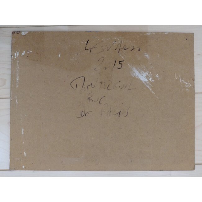 Leonardi Manuel - 1961 - Frans - Olieverf - Mountreuil rue de Paris