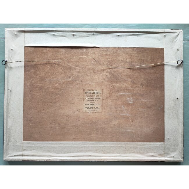 MacKenzie James Hamilton 1875-1926 Schots - Ets - Kolenschuit op de Oude Maas voor Dordrecht