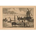 Matthes Oskar Paul 1872-1956 Ets - Trasmolen "Welgelegen" Zwijndrecht