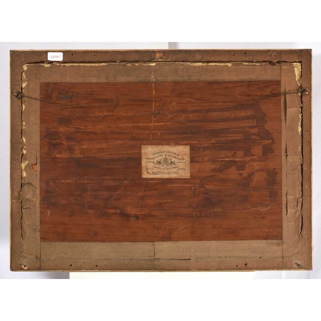 Robins Thomas Sewell 1810-1880 Brits - Aquarel - Zicht op Dordrecht vanaf de Beneden Merwede