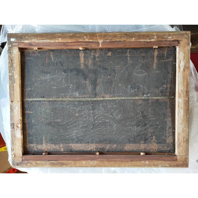 Strij Jacob van 1756-1815 Hollands - Olieverf - Herders met koeien buiten Dordrecht