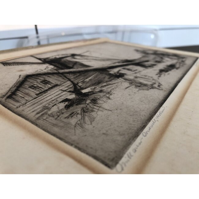 Verrees Jozef Paul 1889-1942 Belg - Ets - Molen Welgelegen - Zwijndrecht