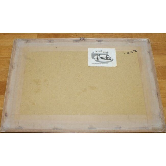 Waning Martin van 1887-1972    Gijsbertus Martinus Wilhelmus Franciscus 'Martin' van Waning - Ets - Riedijkspoort - Dordrecht