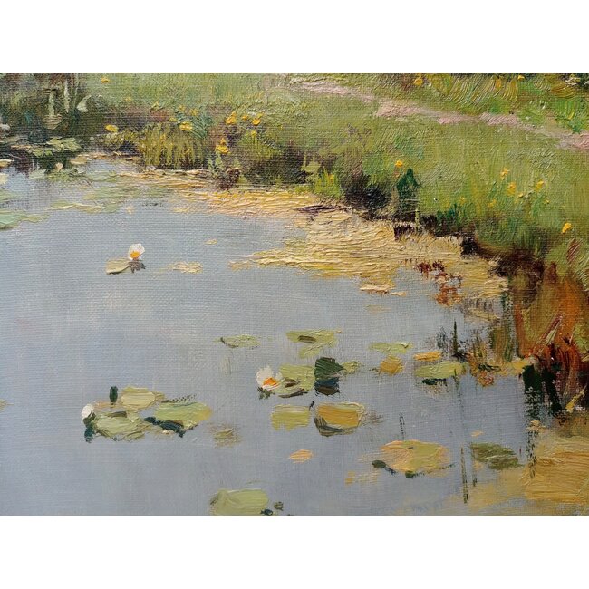 Zwart Adrianus Johannus 1903-1981 - Olieverf - Plasgezicht