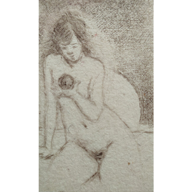 Hartog Mira den (1977) - Ets - Ets - Dilys met appel