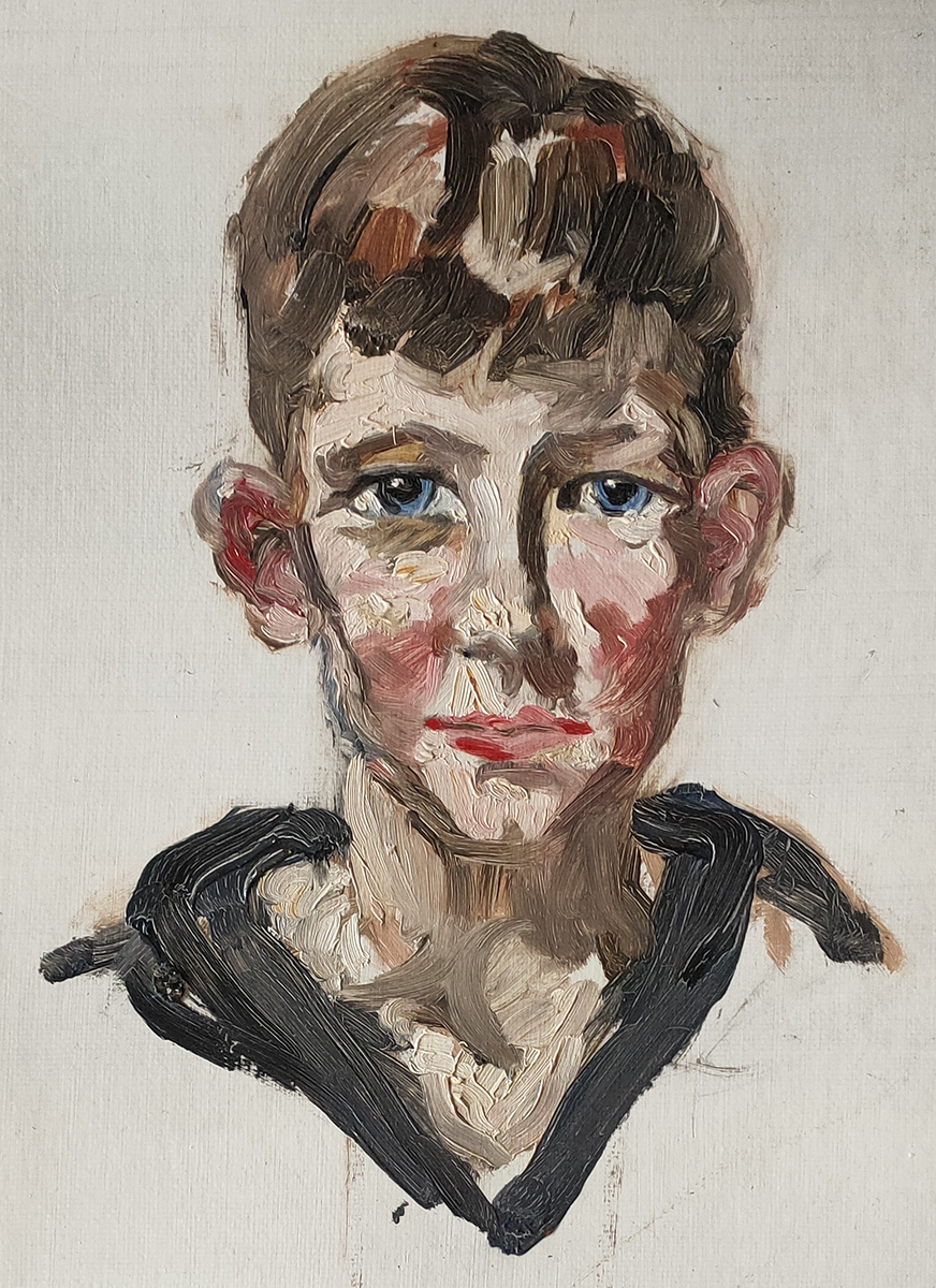 Portret Kant van Frank Sevenhuijsen door Cornelia PijnackerHordijk