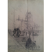 Haite Georges Charles 1855-1924 Schetsboek/Tekening - Nieuw Haven - Dordrecht  -